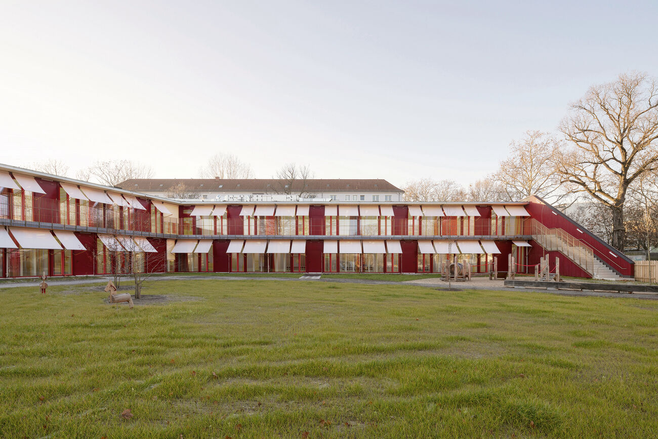 Kindergarten Gudrunstraße, Berlin, Deutschland