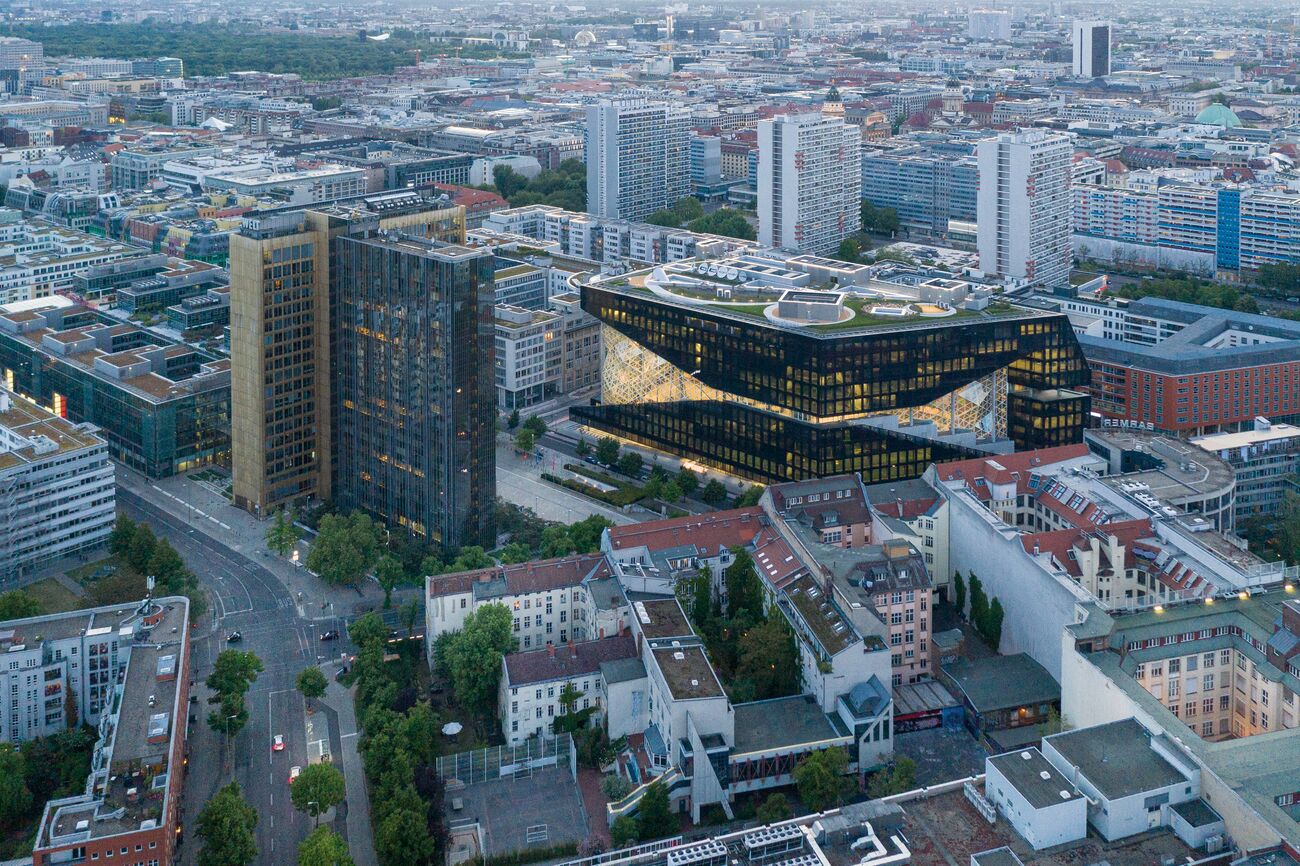 Axel Springer Neubau, Berlin, Deutschland