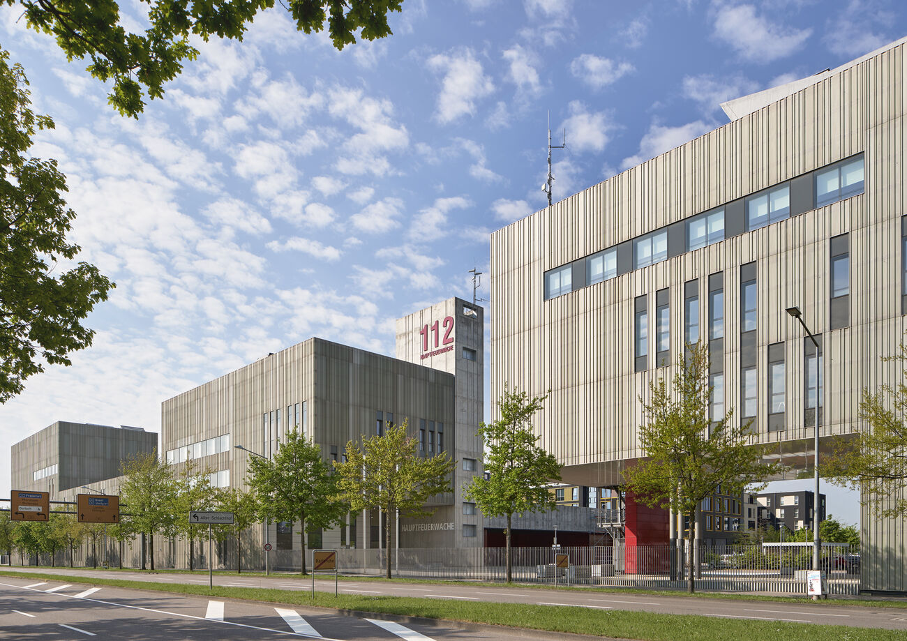 Neubau der Hauptfeuerwache Karlsruhe, Deutschland