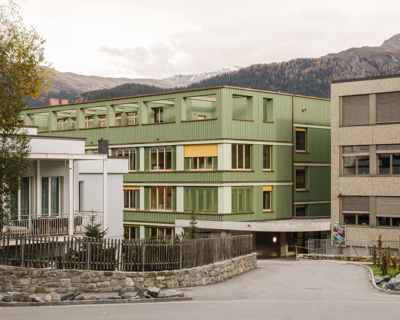 Schulzentrum Davos Platz, Davos, Schweiz