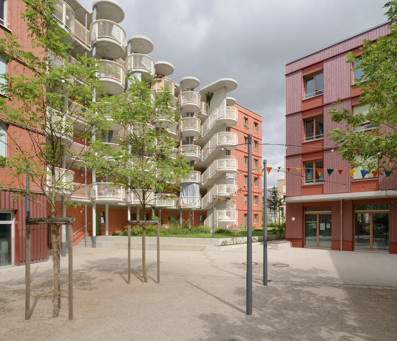 Ute-Strittmatter-Straße – Genossenschaftliches Wohnen in Freiham, München, Deutschland
