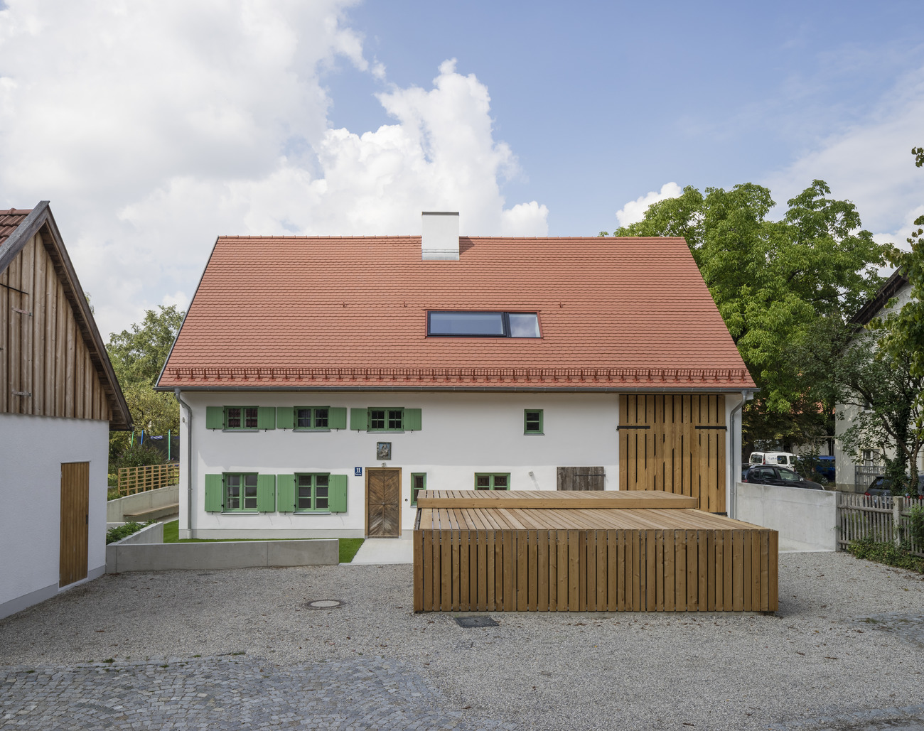 "Verweile doch!" / Umbau Schusterbauernhaus, München, Deutschland