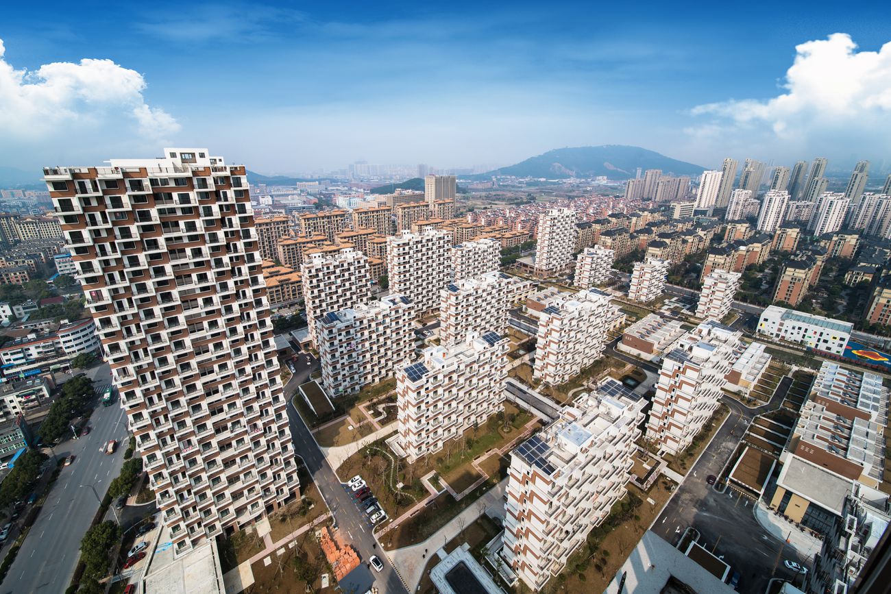 Neues Wohngebiet Yu Hang, Hangzhou, China