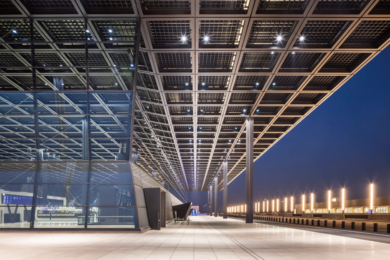Terminal 3 Flughafen Frankfurt, Deutschland